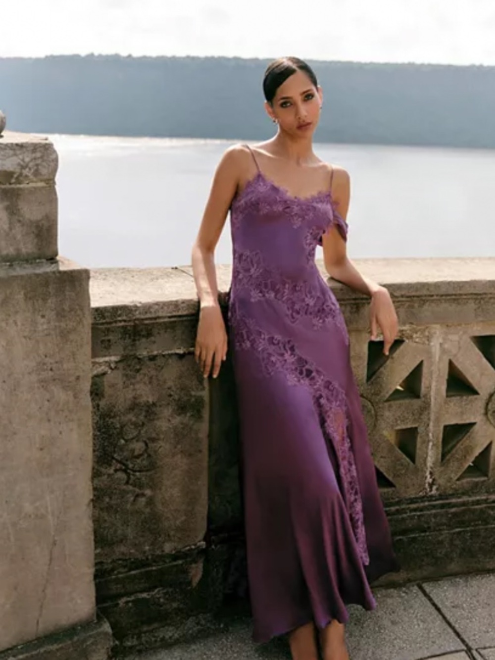 Amur Reese Cascade Dress